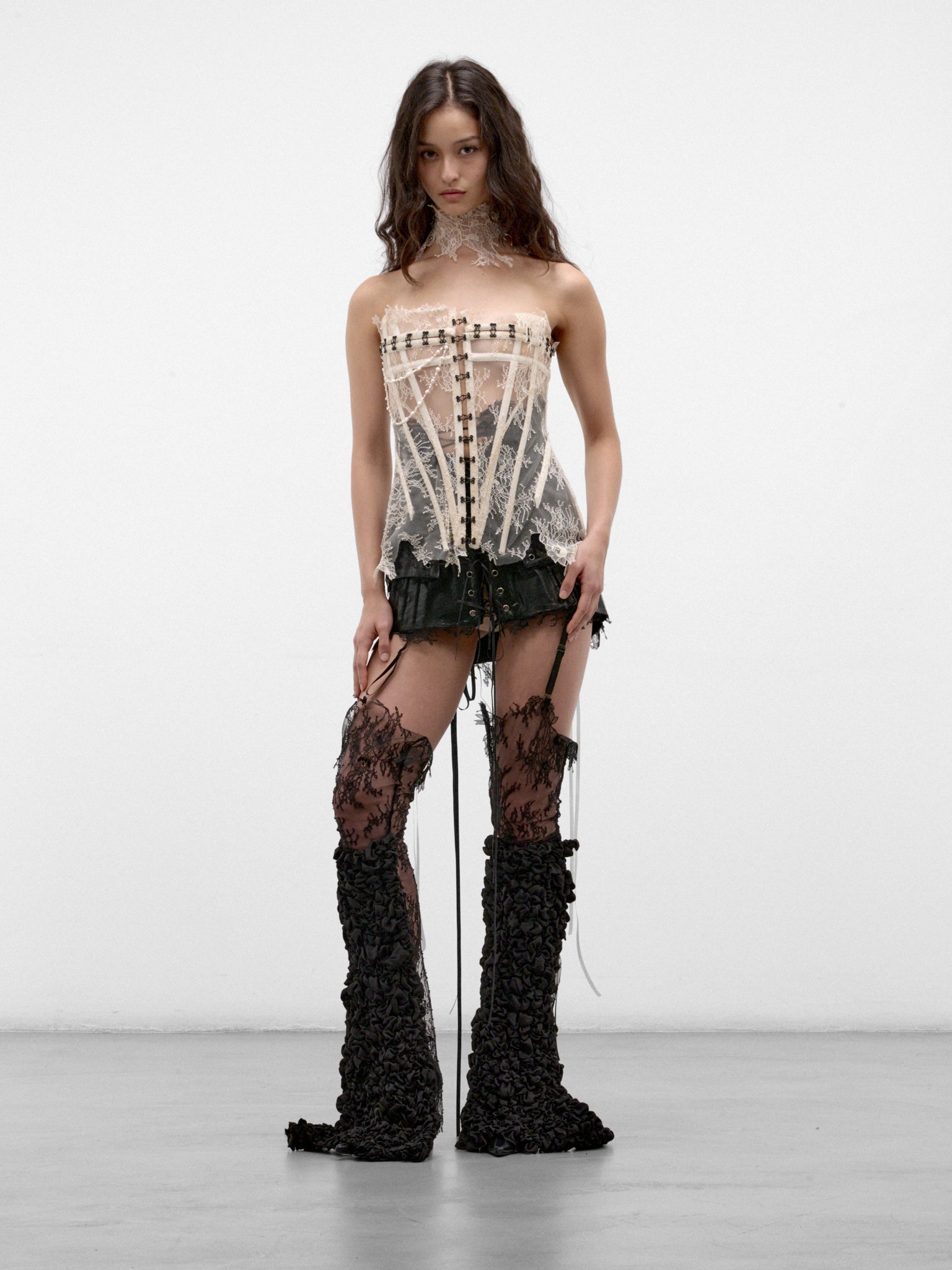 Cream The Consort Corset (THE-CONSORT-CORSET-LT-CREAM)