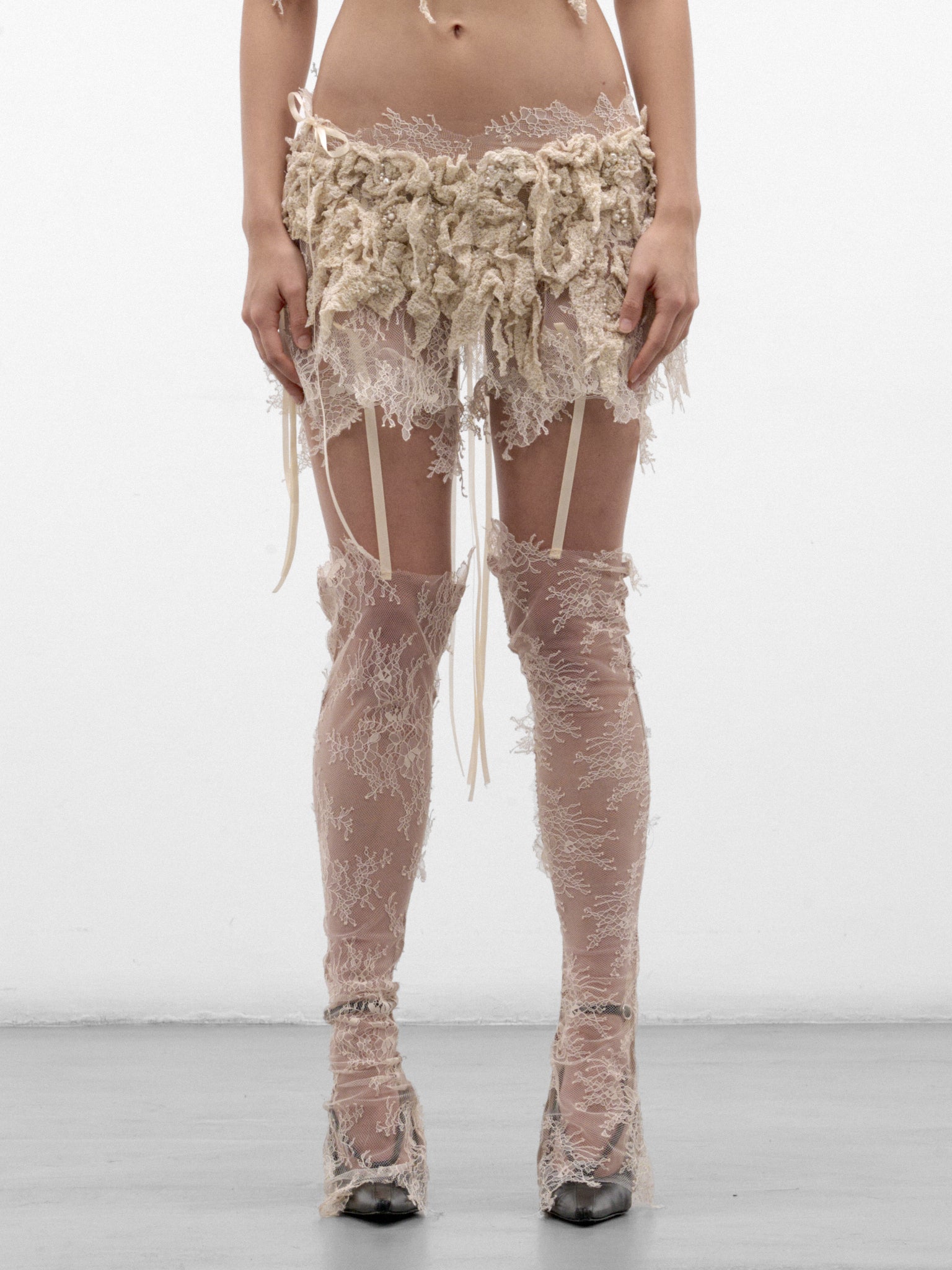 Cream The Consort Leg Warmers (THE-CONSORT-LEG-WARMERS-LT-CRE)