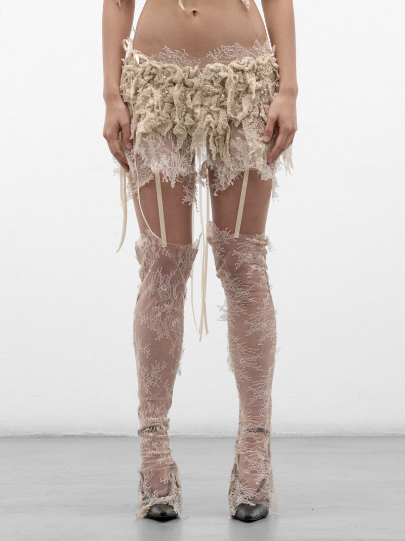 Cream The Consort Leg Warmers (THE-CONSORT-LEG-WARMERS-LT-CRE)