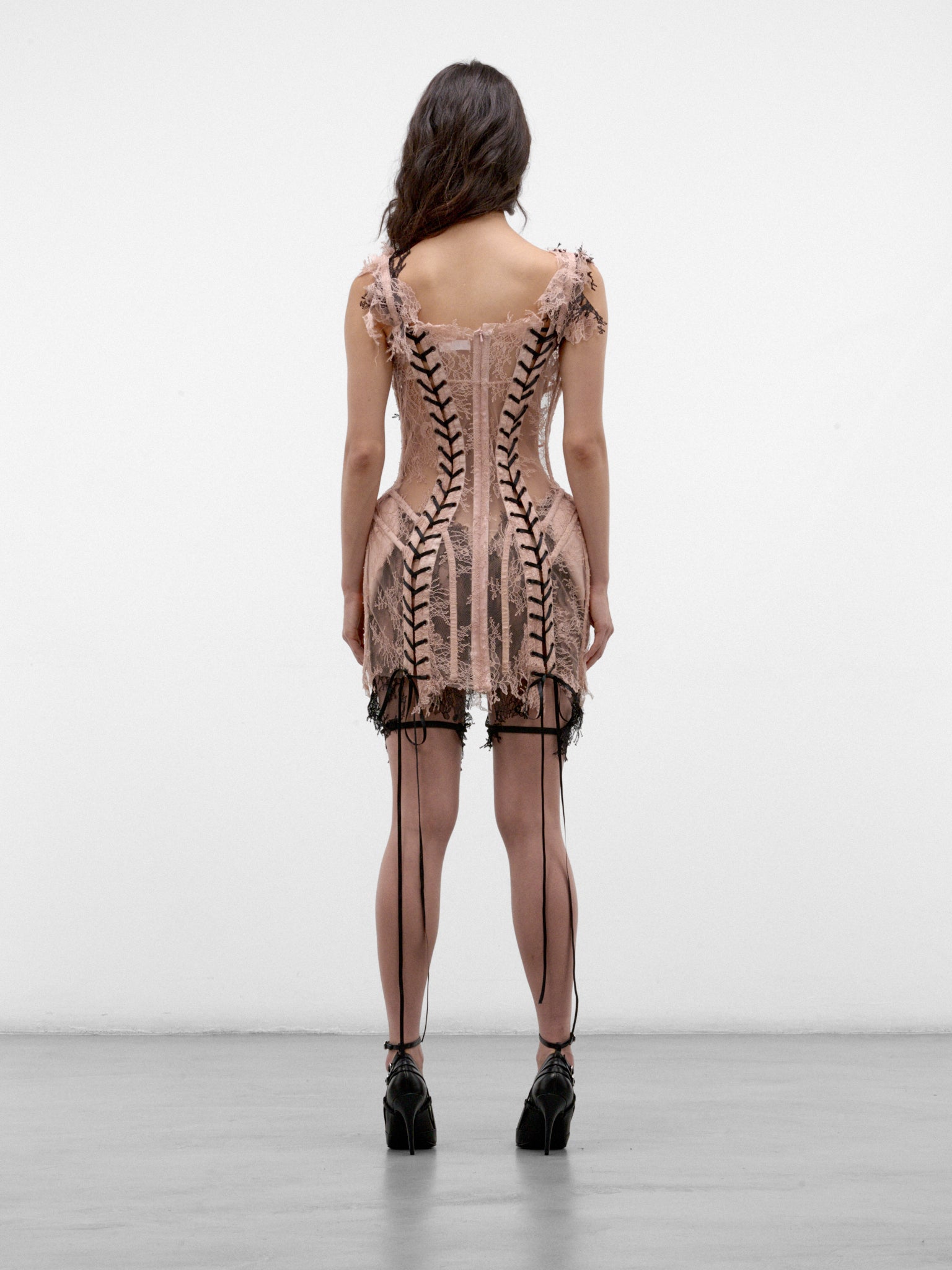 Pink The Protege Corset (THE-PROTEGE-CORSET-PINK-BLACK)