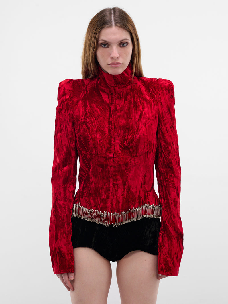 Red Theater Of Life Jacket (THEATRE-OF-LIFE-JACKET-RED)