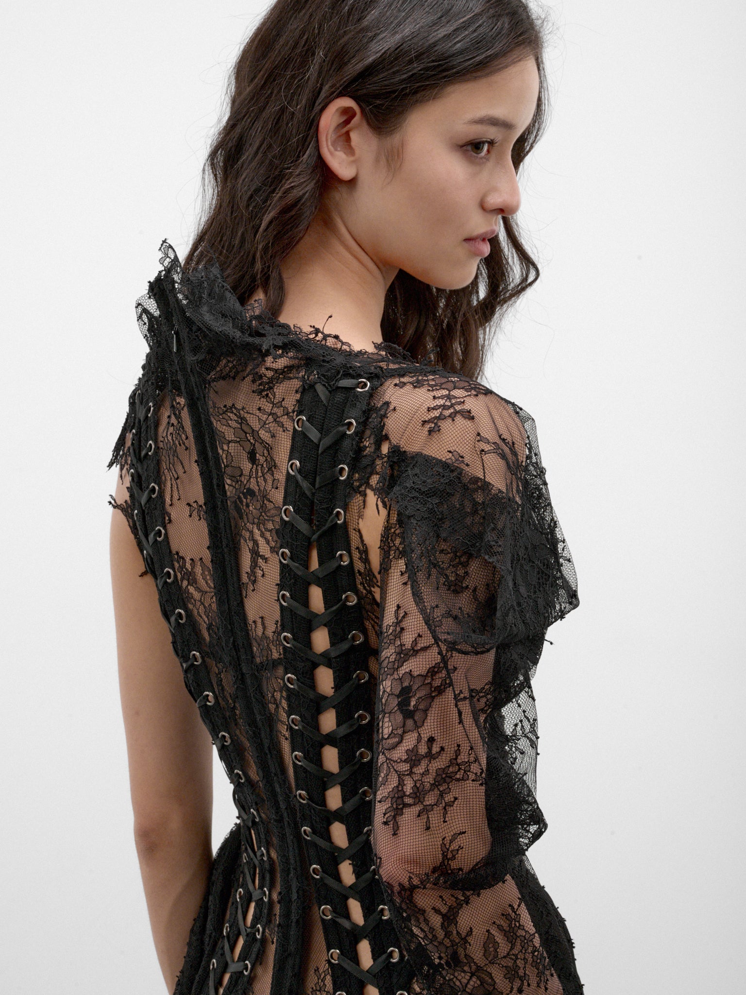 Black The Queen Mother Dress (THE-QUUEN-MOTHER-BLACK)