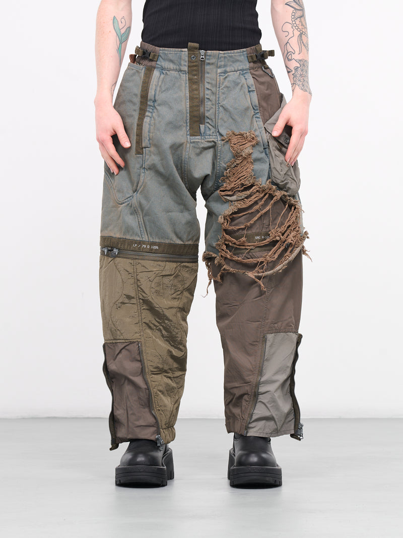 Wasteland Walker Convertible Jeans (TM00223-1-VB-GRAY)