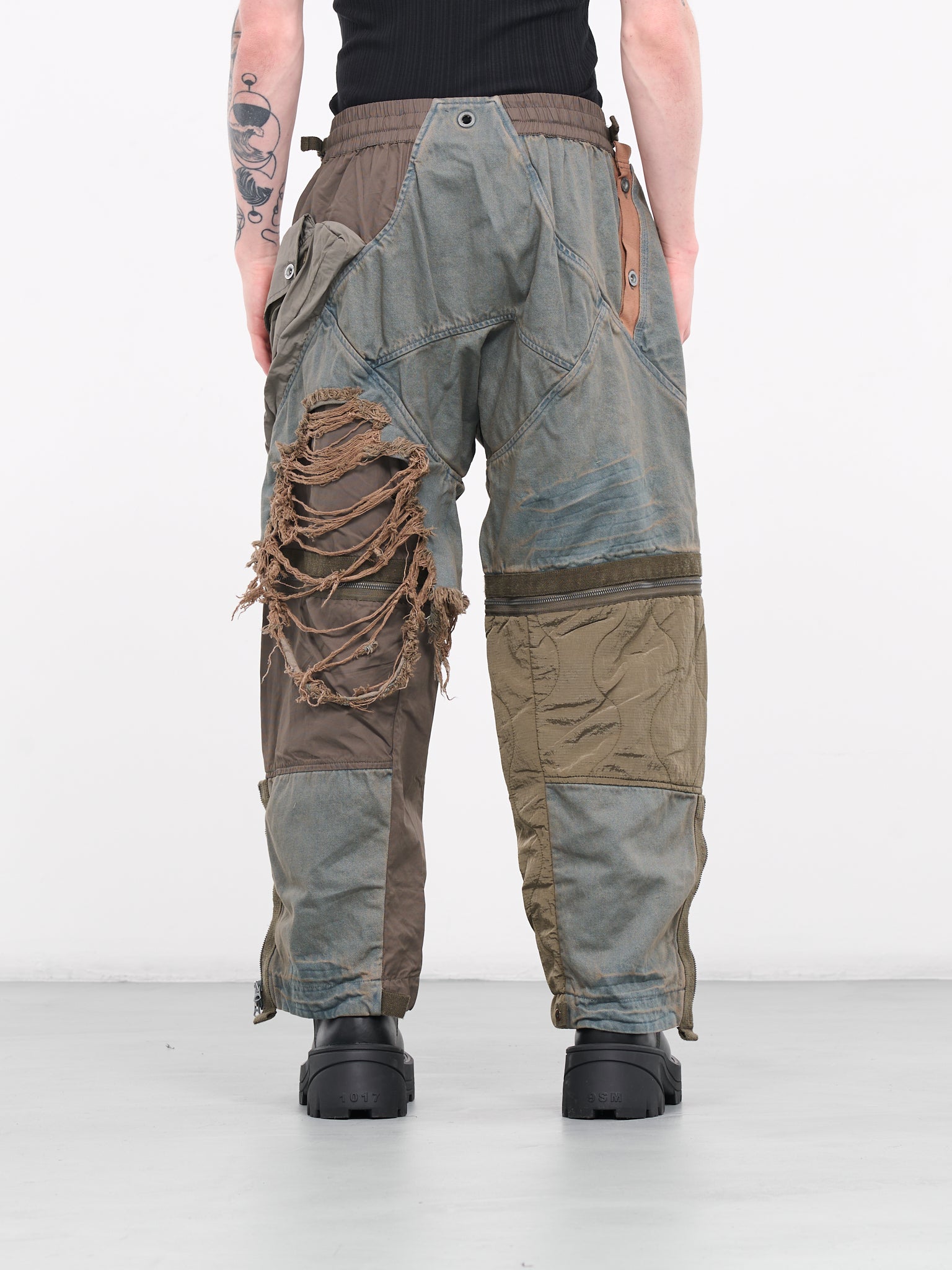 Wasteland Walker Convertible Jeans (TM00223-1-VB-GRAY)