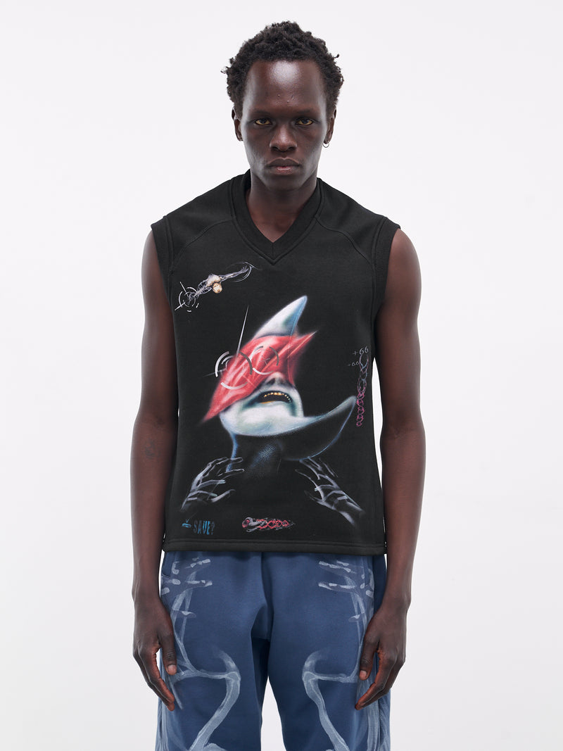 Sloth Tank Top (TNK01-SLOTH-BLACK)
