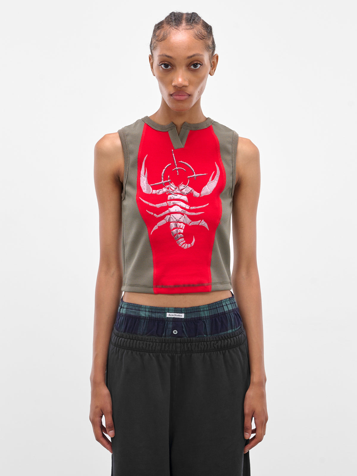FORBIDDEN KNOWLEDGE Scorpion Graphic Tank | H.Lorenzo - front