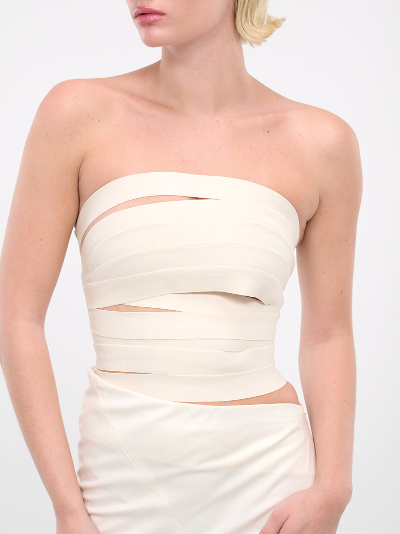 Elastic Corset Bandeau (TO-W01-WHITE)