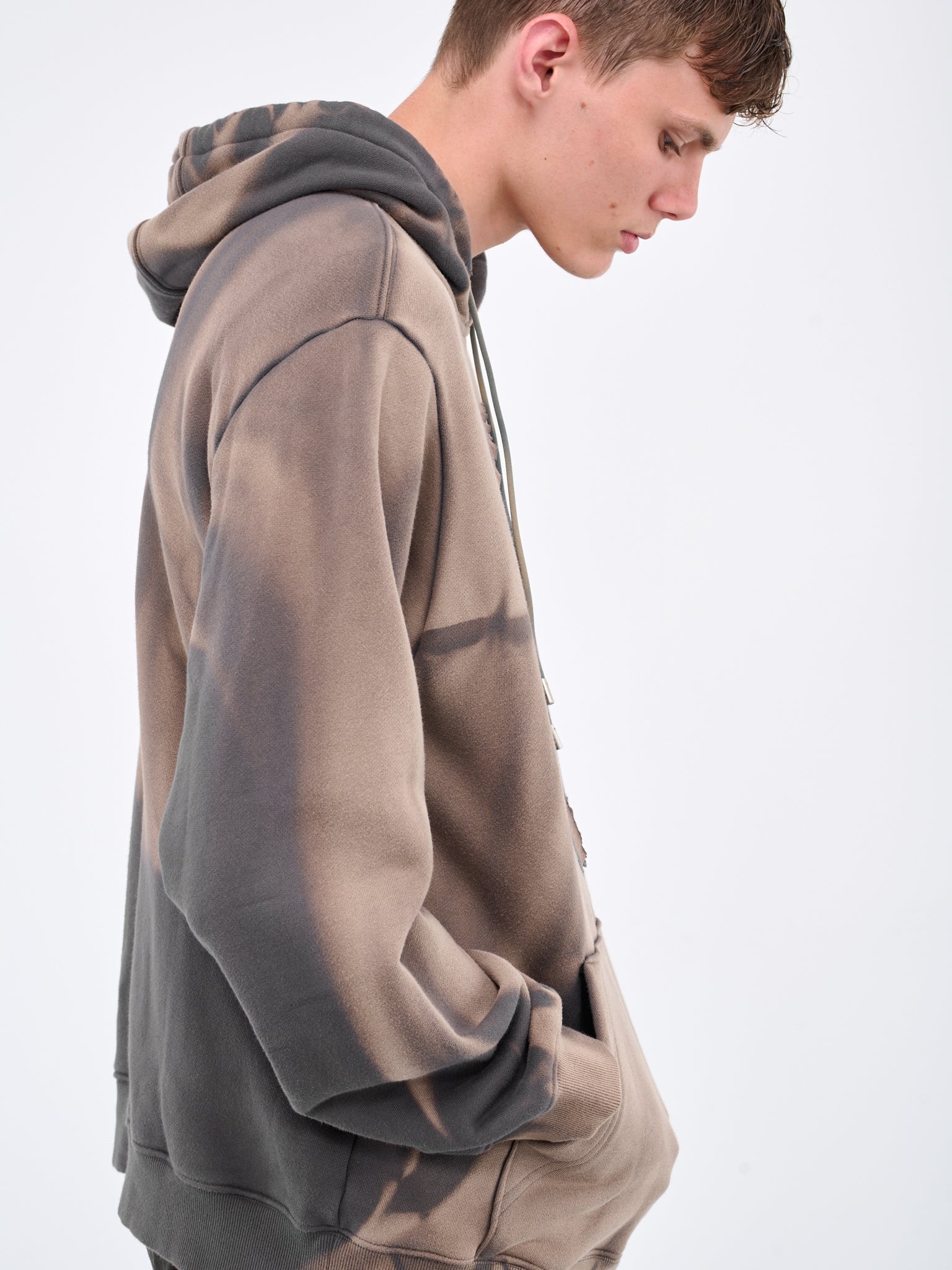 Sun Bleached Hooded Sweater (TO04-GREY)