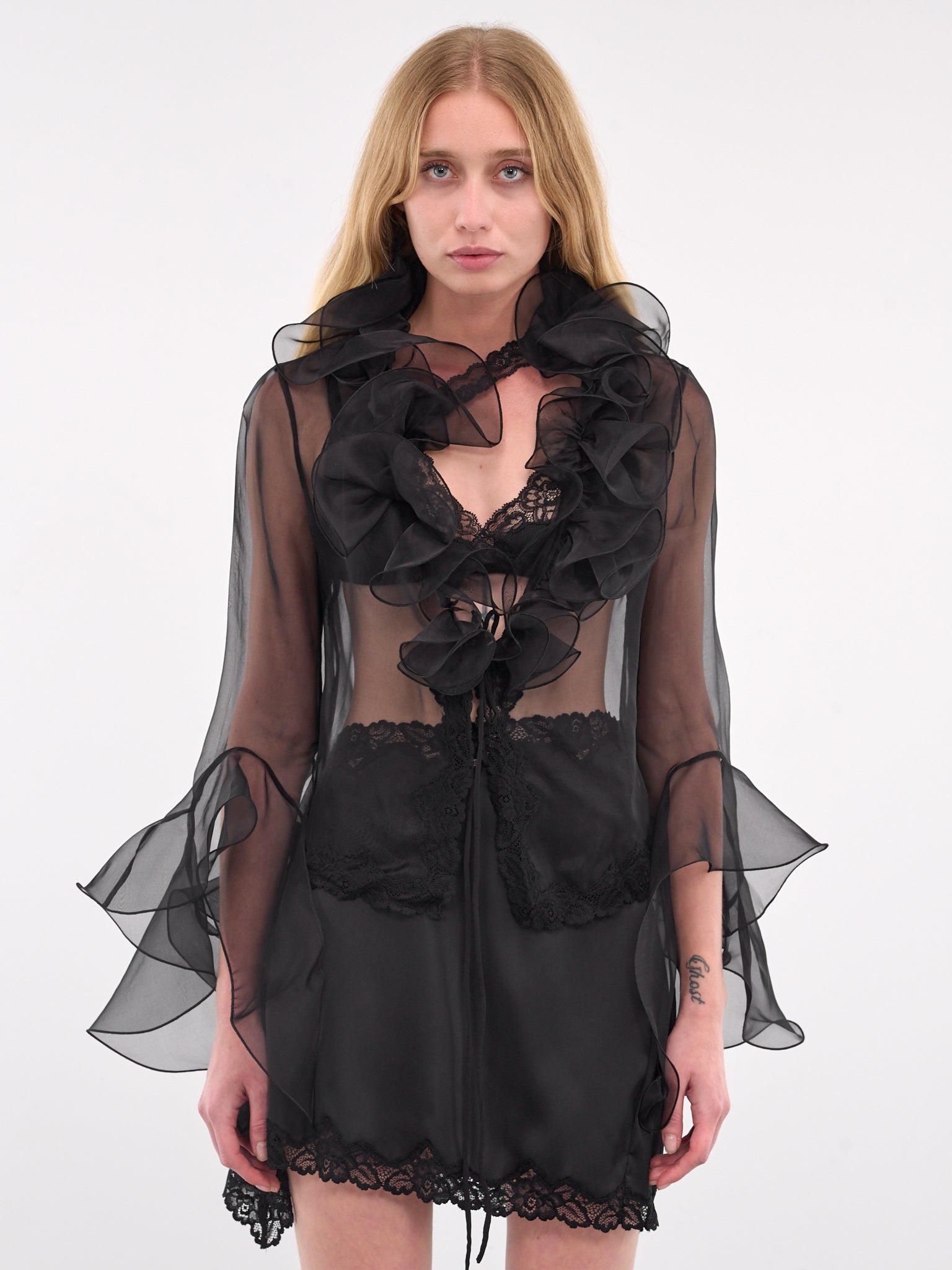 black dress blouse VAILLANT