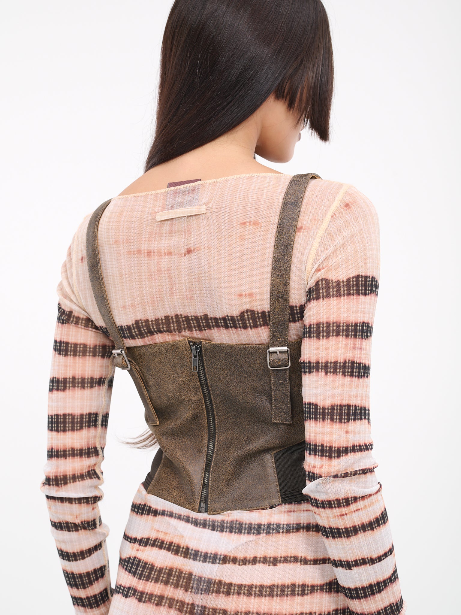 KNWLS Bustier Harness (TO089-L504-60-BROWN)