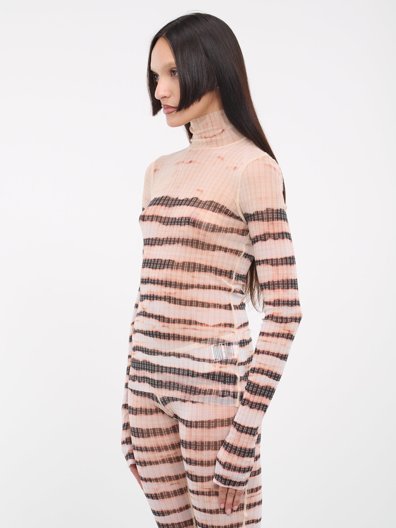 KNWLS Stripe Mariniere Top (TO095-T535-0360-ECRU-BROWN)