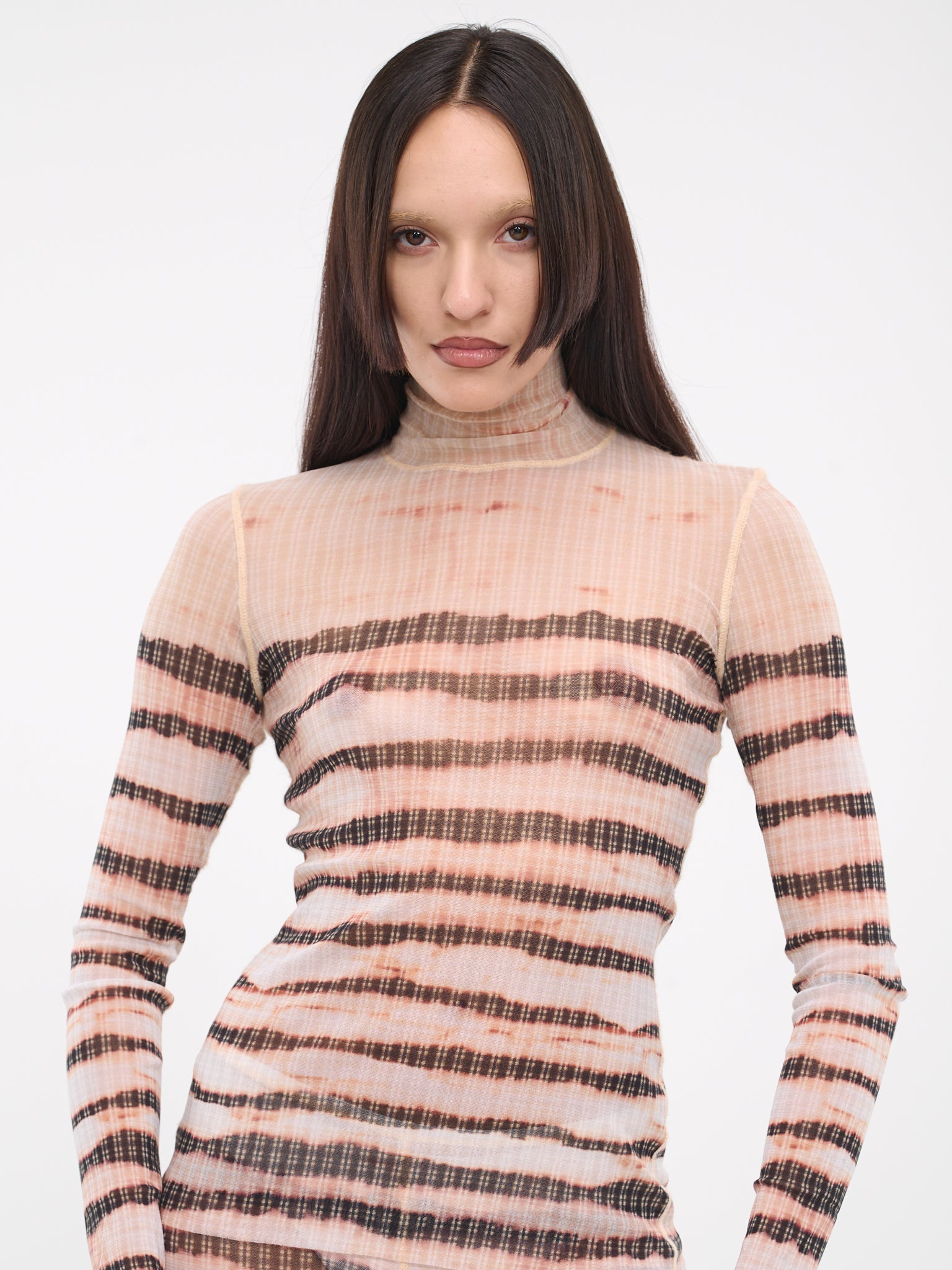 KNWLS Stripe Mariniere Top (TO095-T535-0360-ECRU-BROWN)