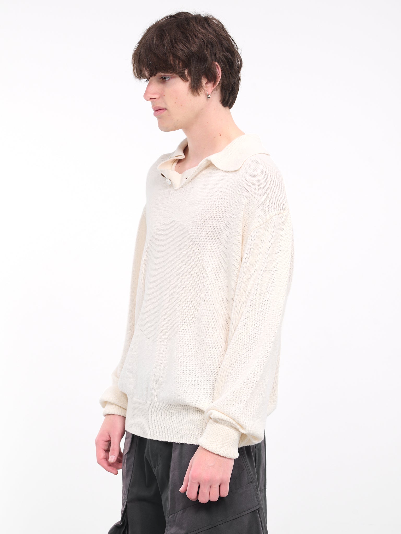 Knitted Sun Pullover (TO15-OFF-WHITE)