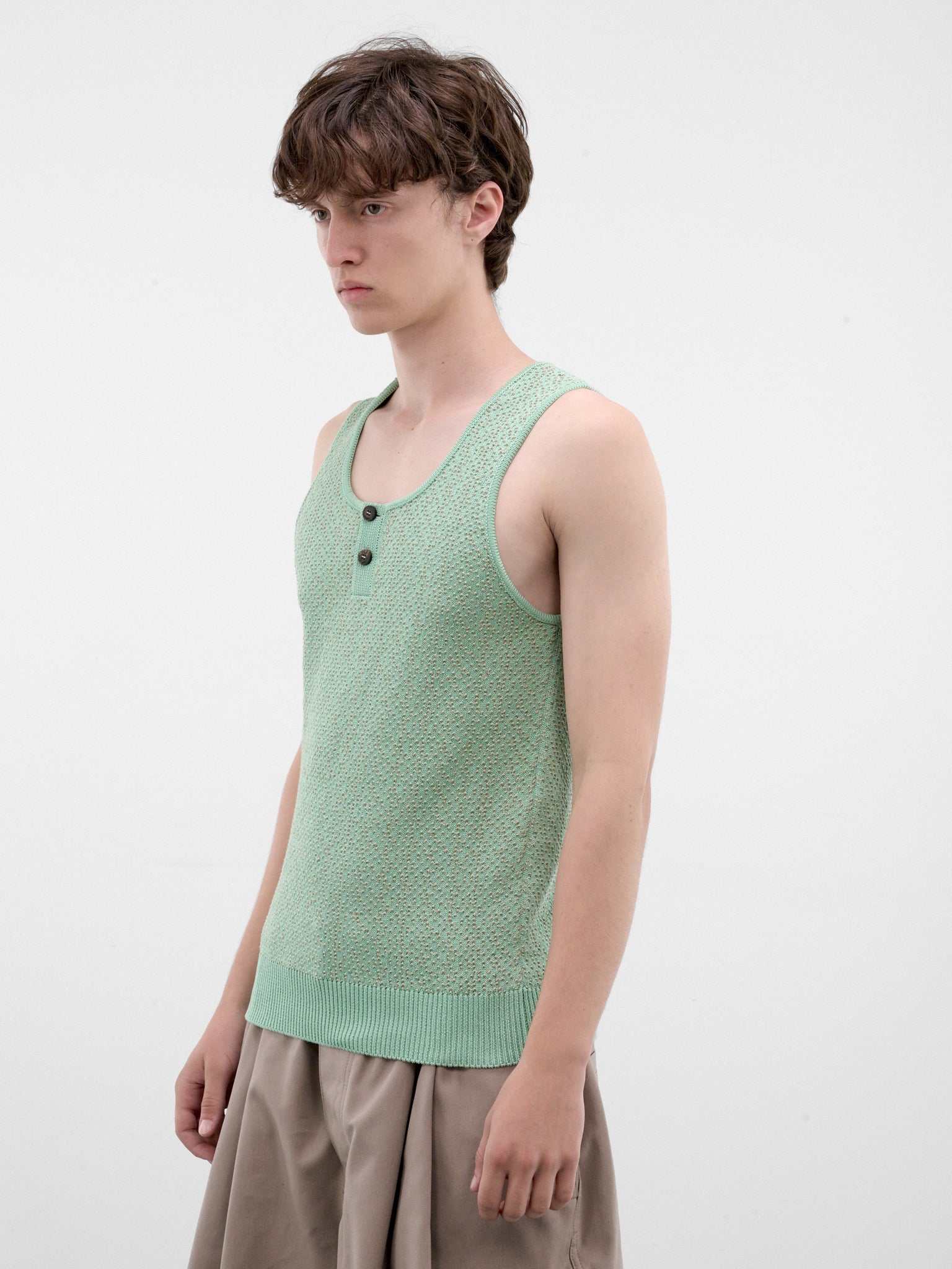 Mint Knit Tank Top (TOM00559AK00334-MINT-GREEN)