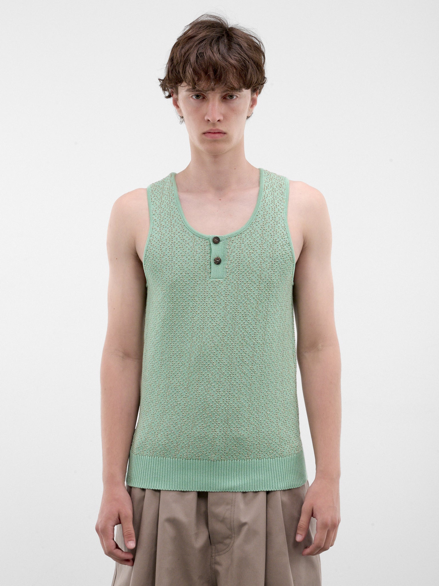 Mint Knit Tank Top (TOM00559AK00334-MINT-GREEN)