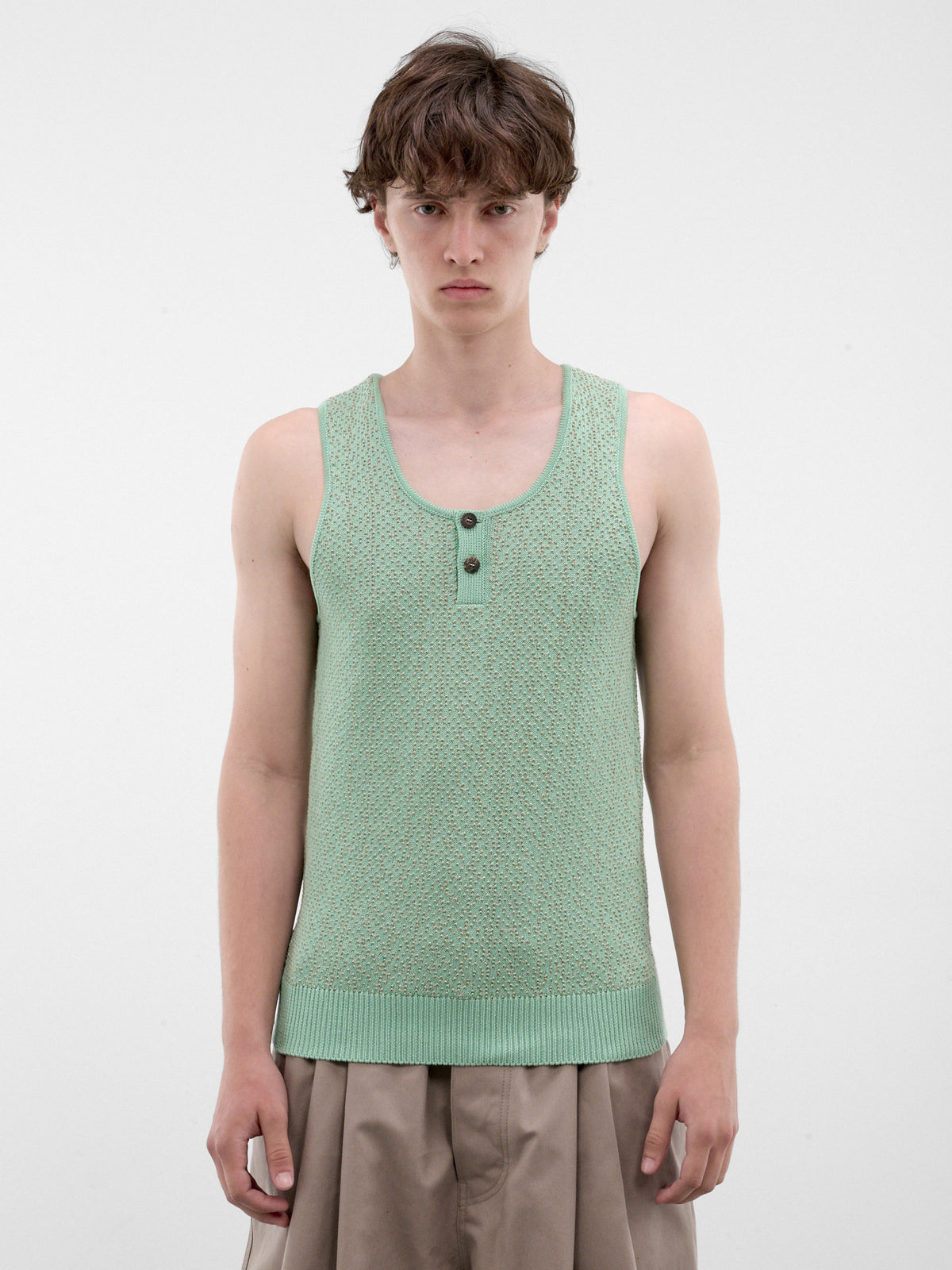 Mint Knit Tank Top (TOM00559AK00334-MINT-GREEN)
