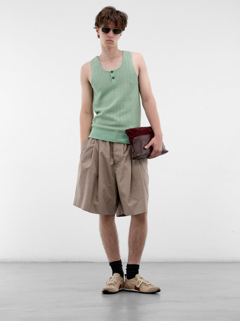 Mint Knit Tank Top (TOM00559AK00334-MINT-GREEN)