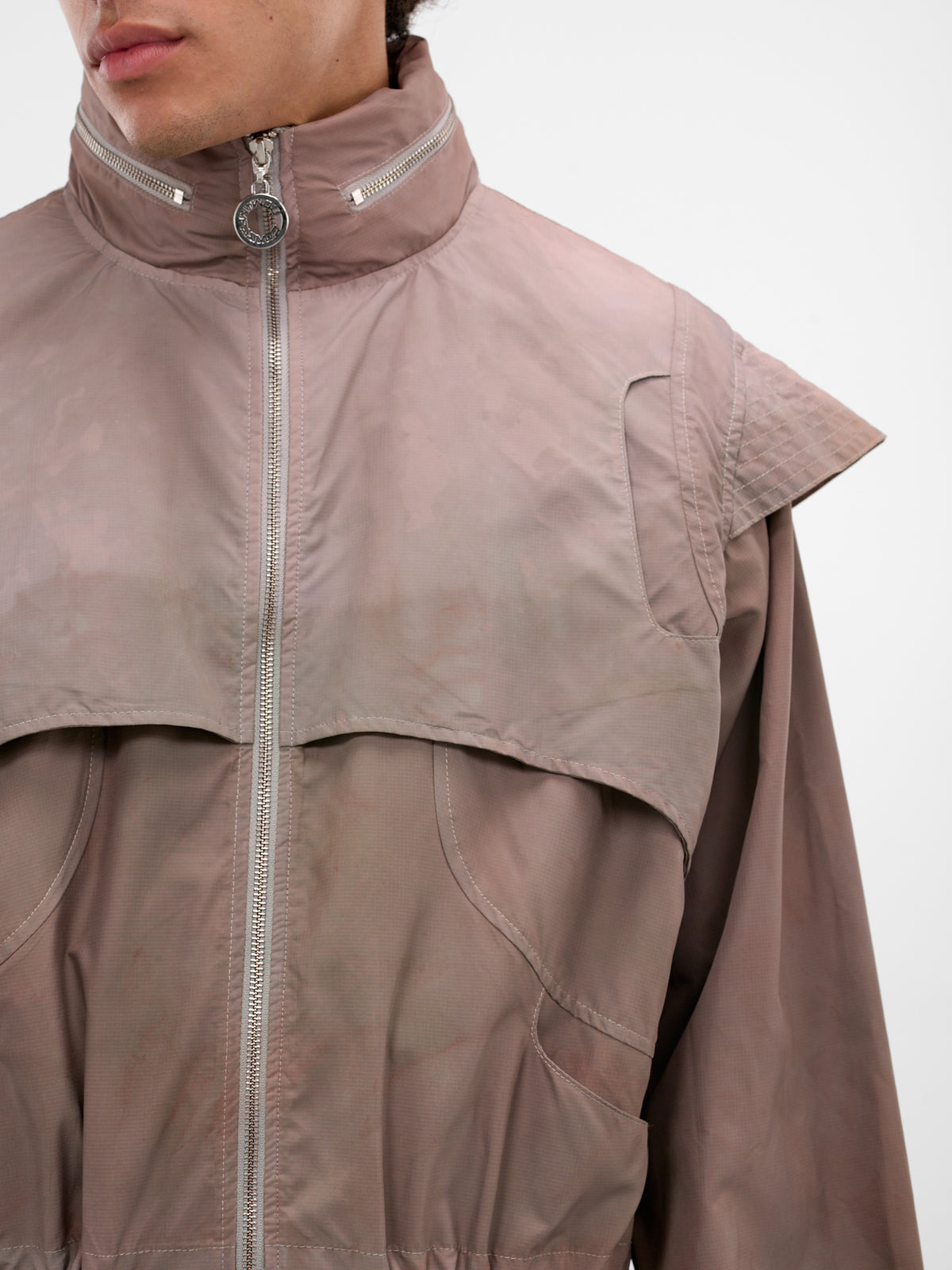 Olive Technical Trench Coat V2 (TOP-TECHTRENCH2-OLIVE-GREEN)