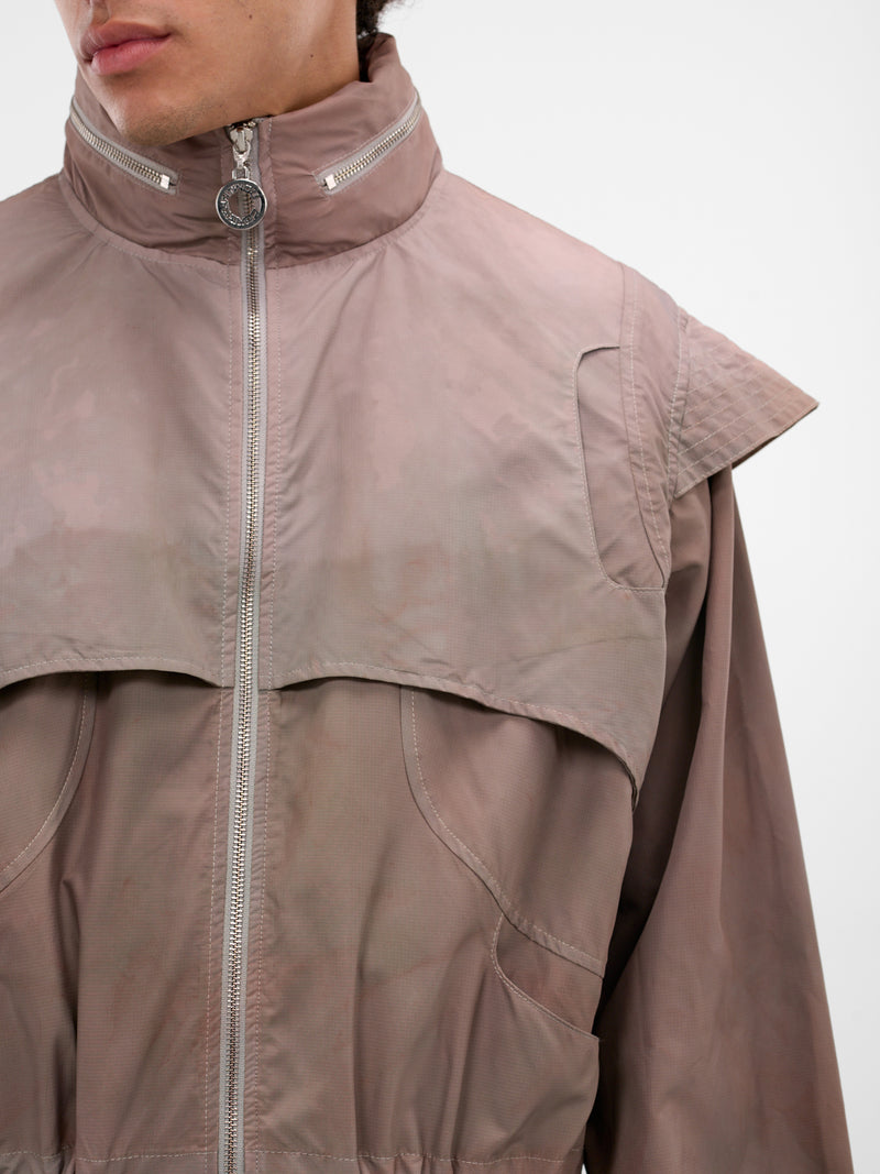 Olive Technical Trench Coat V2 (TOP-TECHTRENCH2-OLIVE-GREEN)