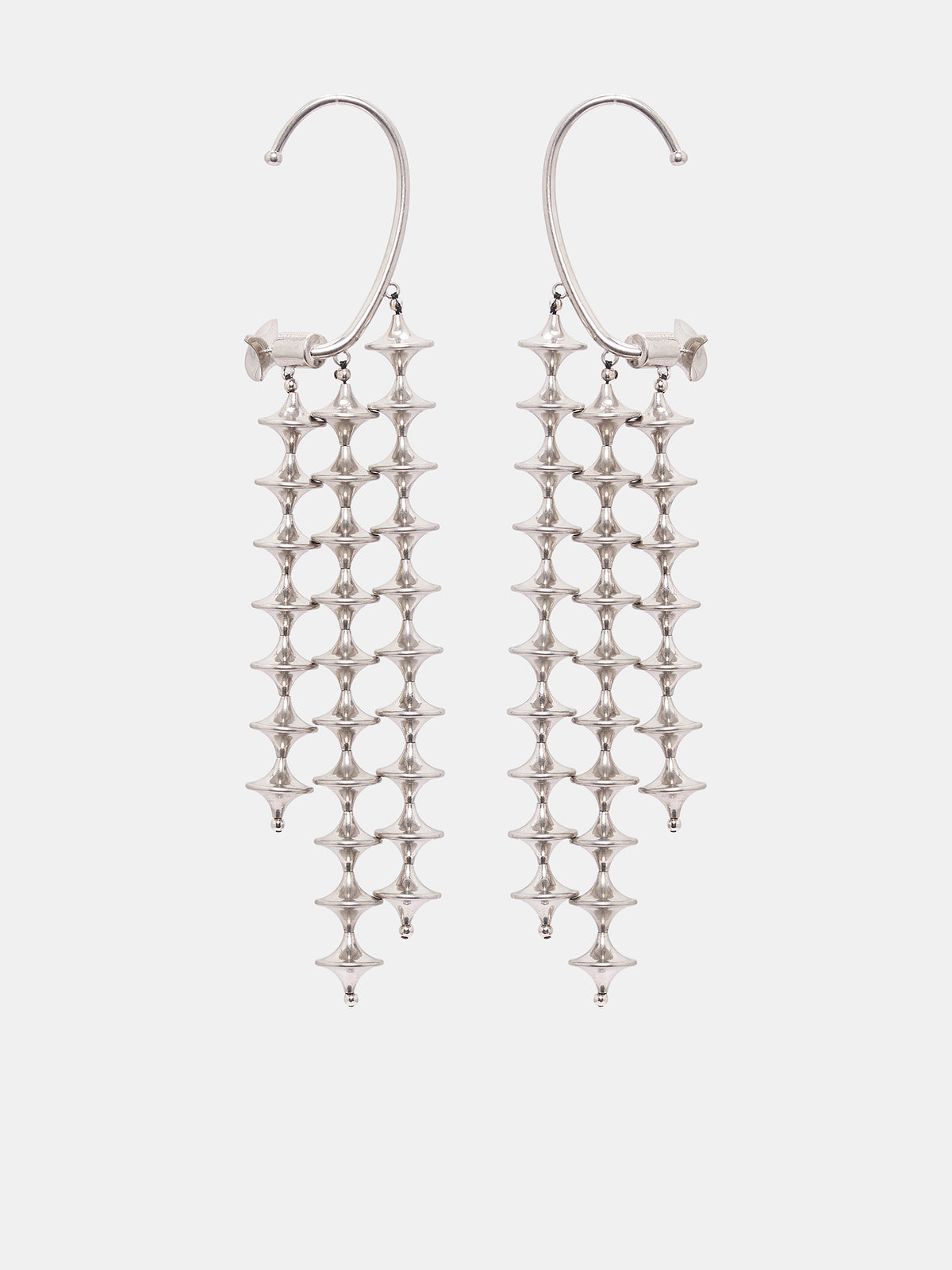 Toupie River Earrings (TOU-EAR-SIL-SILVER)