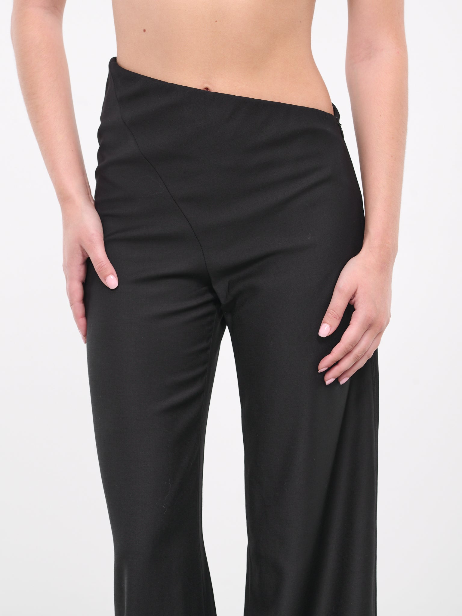 Diagonal Trousers (TR-B01-BLACK)