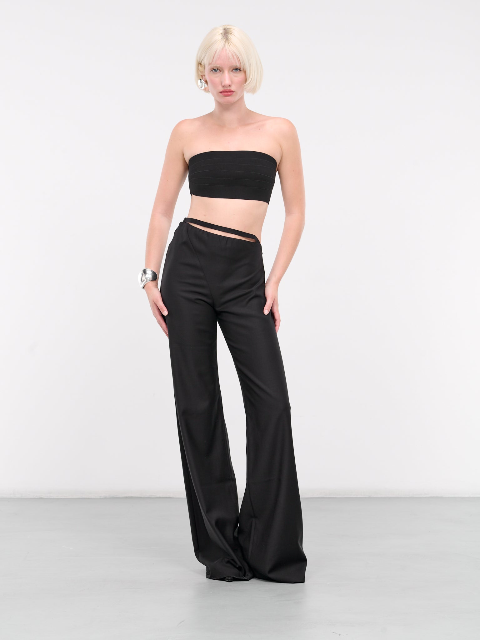 Diagonal Trousers (TR-B03-BLACK)