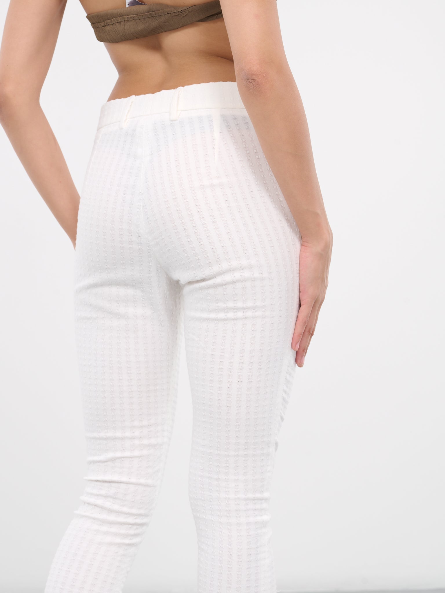 Seam Pants (TR04-02-WHITE)