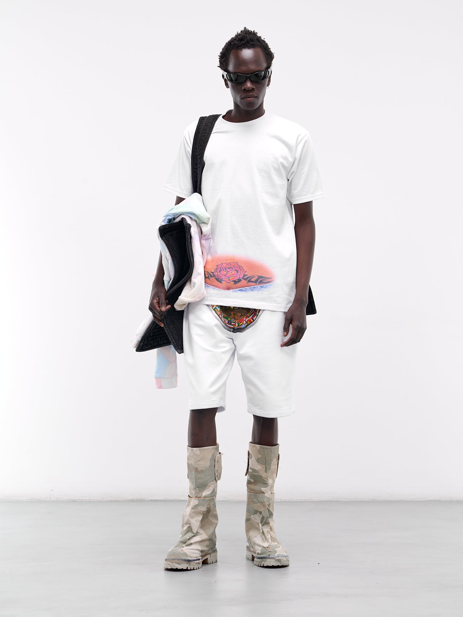 LA MASKARADE Belt Shorts | H.Lorenzo - styled