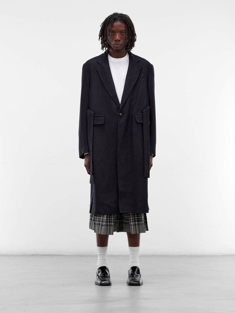 Wool Tartan Hakama Cropped Pants (HAKAMA-PANTS-WOOL-TARTAN)