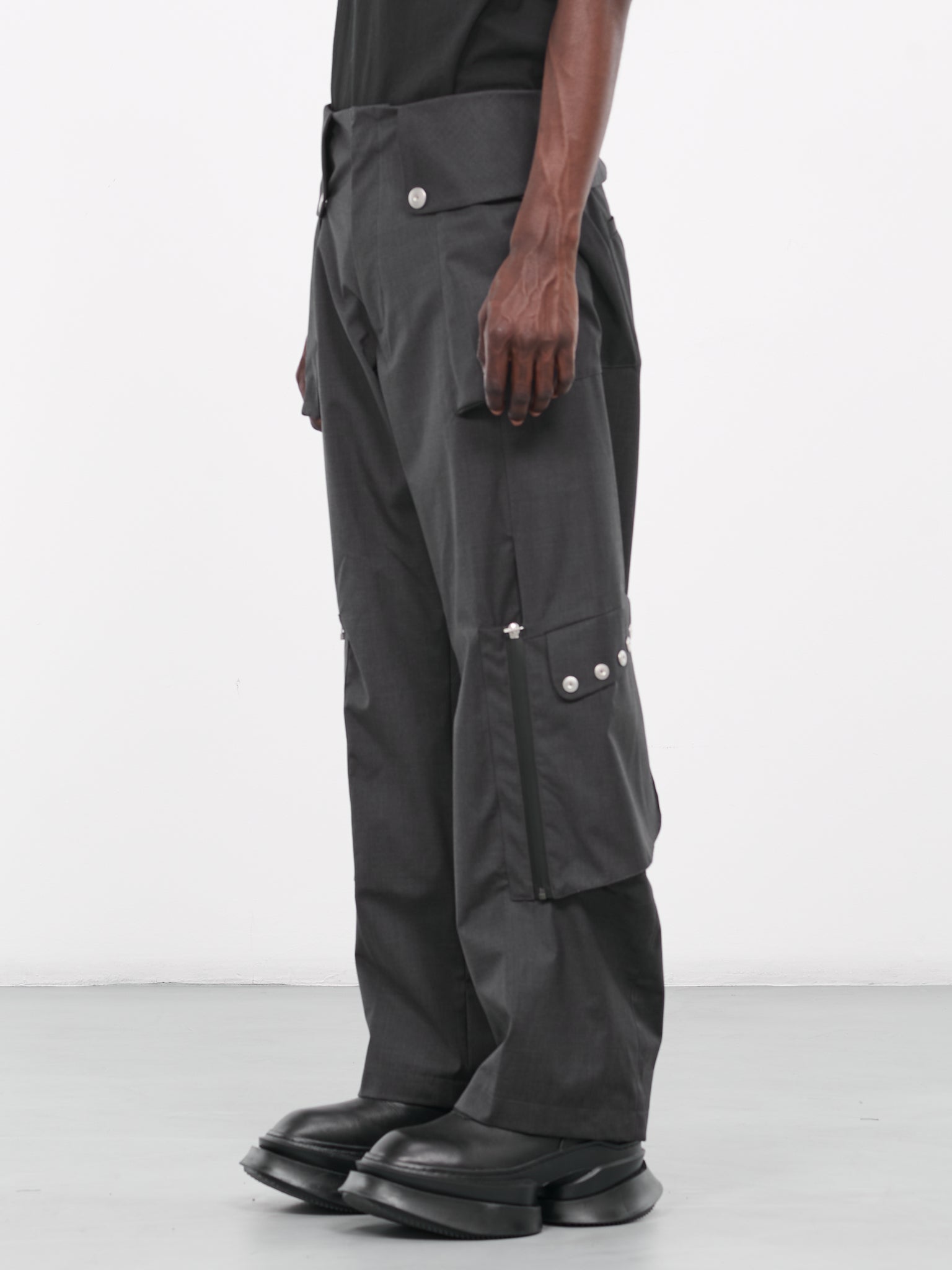 Totem Cargo Trousers (TRS-102-06-DARK-GREY)