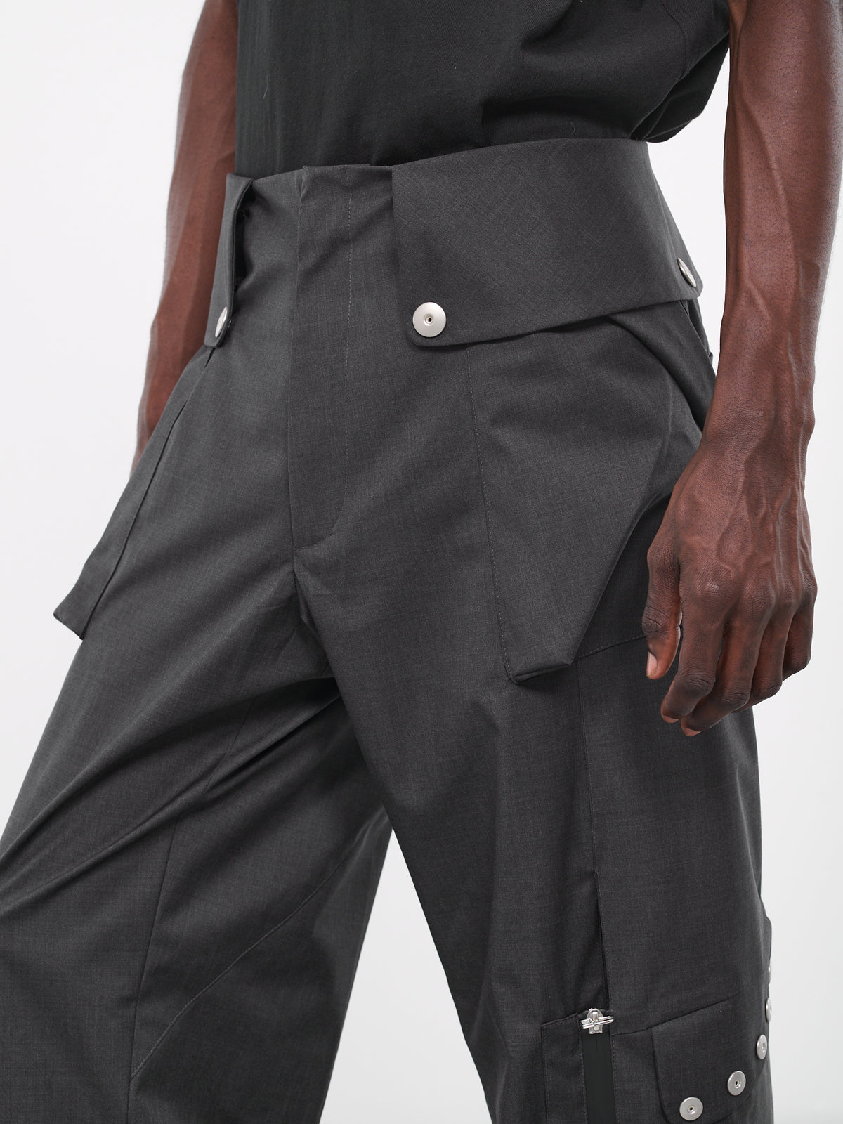 Totem Cargo Trousers (TRS-102-06-DARK-GREY)