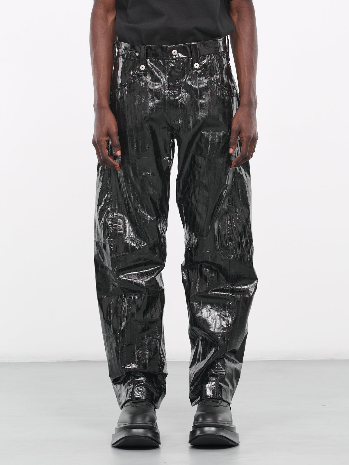 Twisted Trousers (TRS-103-05-BLACK)