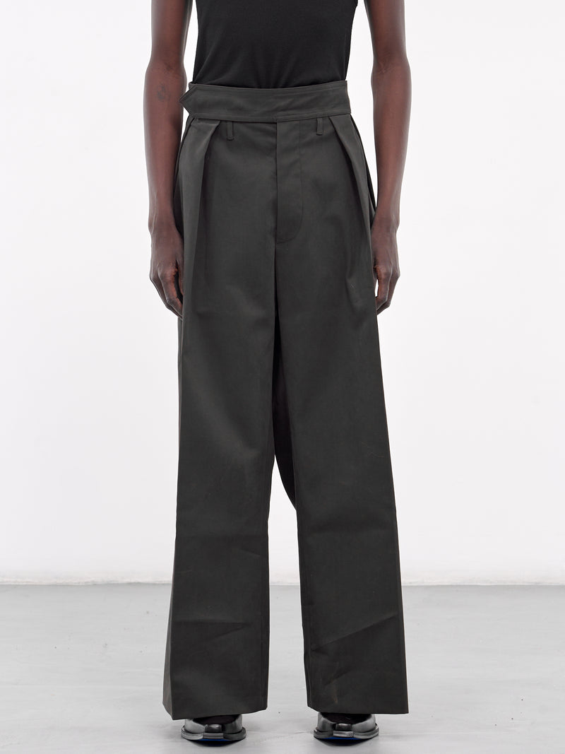 Omar Afridi 5 Pkt Trousers Cardi Knit （SLATE） -FASCINATE