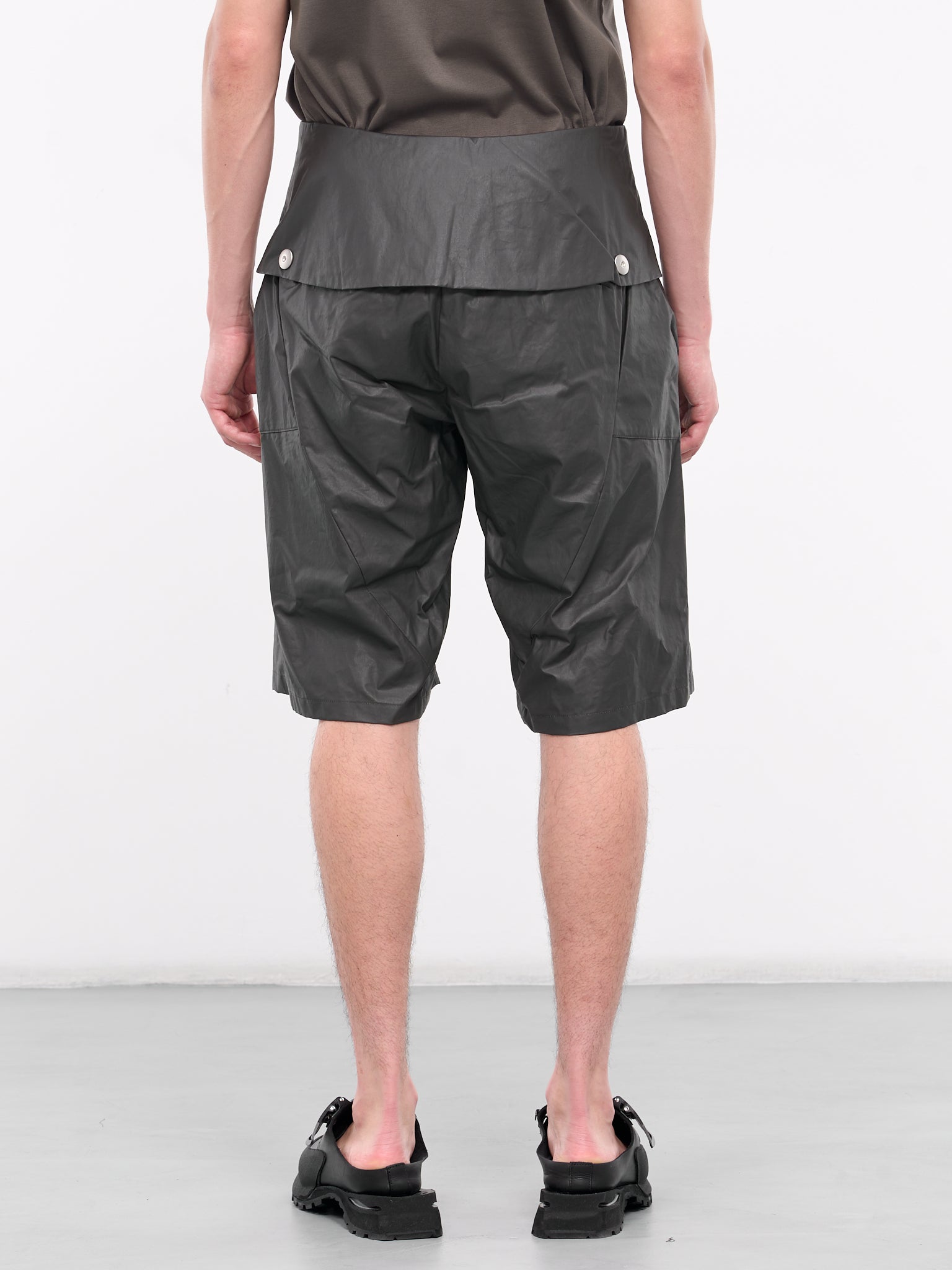 Flap Shorts (TRS-107-04-BROWN)