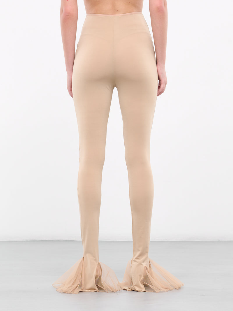 Flared Slit Leggings (TRS031-SANDC)