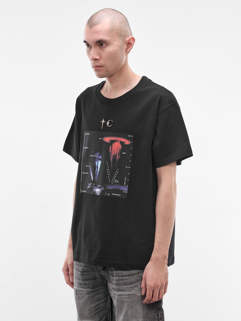 Black Lightning Hierarchy Tee (TS0202-BLACK)