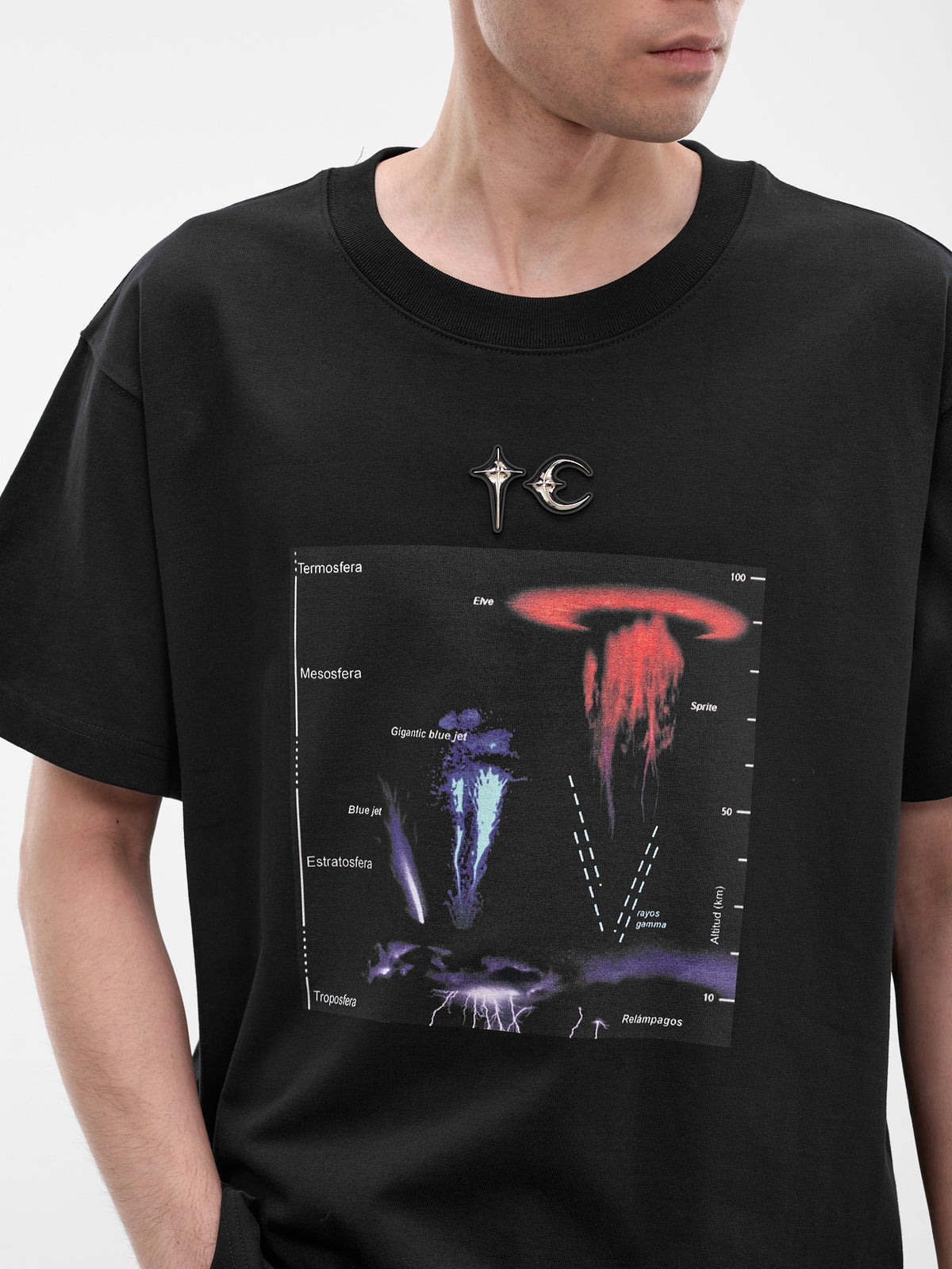 Black Lightning Hierarchy Tee (TS0202-BLACK)