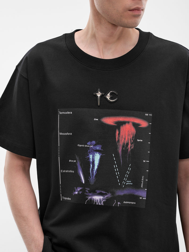 Black Lightning Hierarchy Tee (TS0202-BLACK)