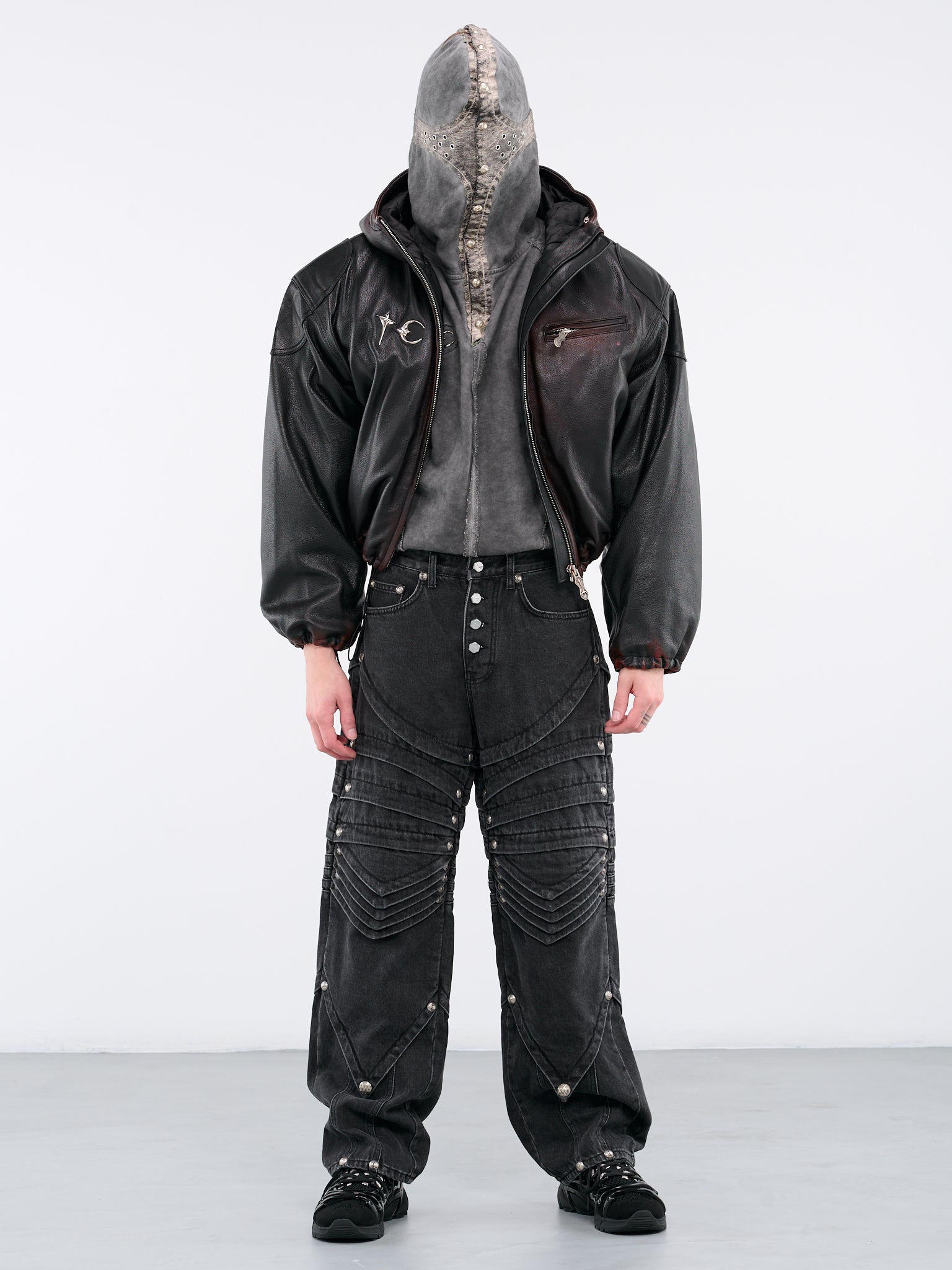 Knight Denim Pants (PT0801-KNIGHT-BLACK)