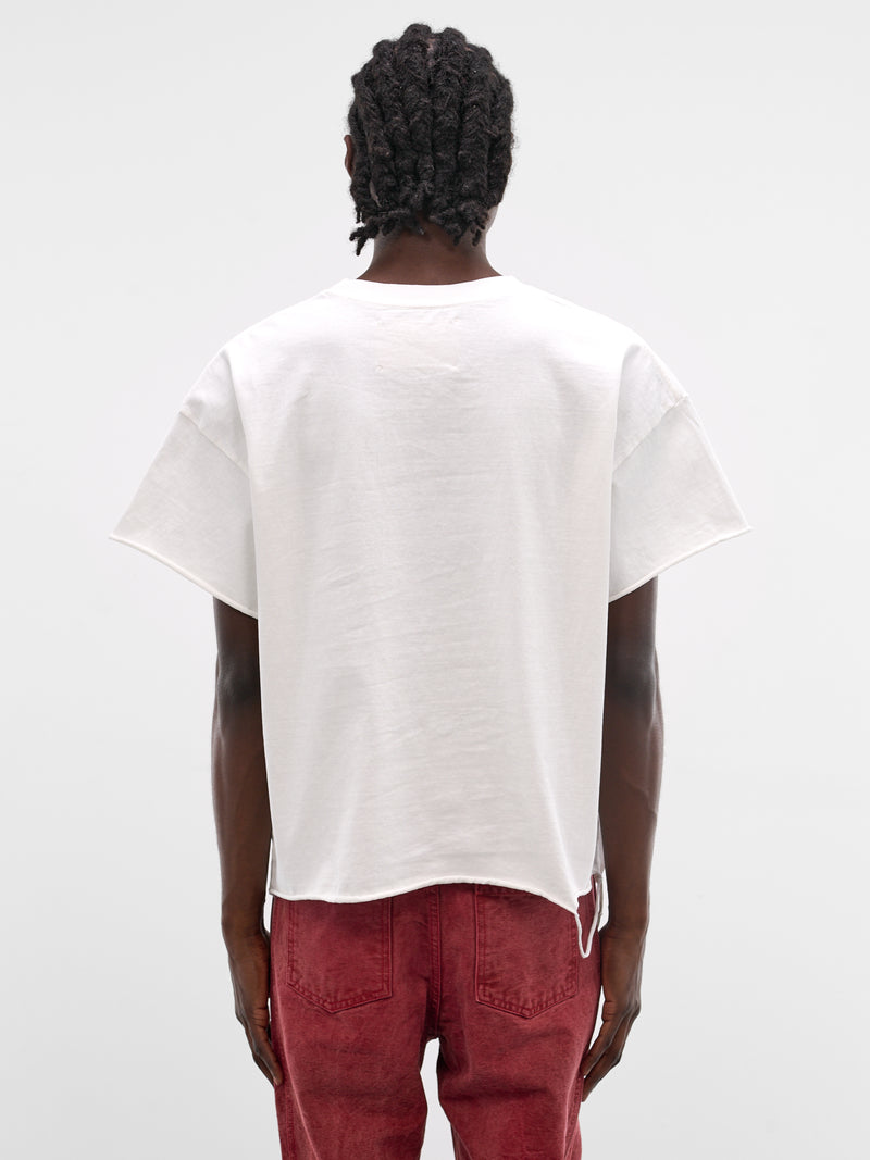 White Boxy Devil Band T-Shirt (TS06-VINTAGE-WHITE)