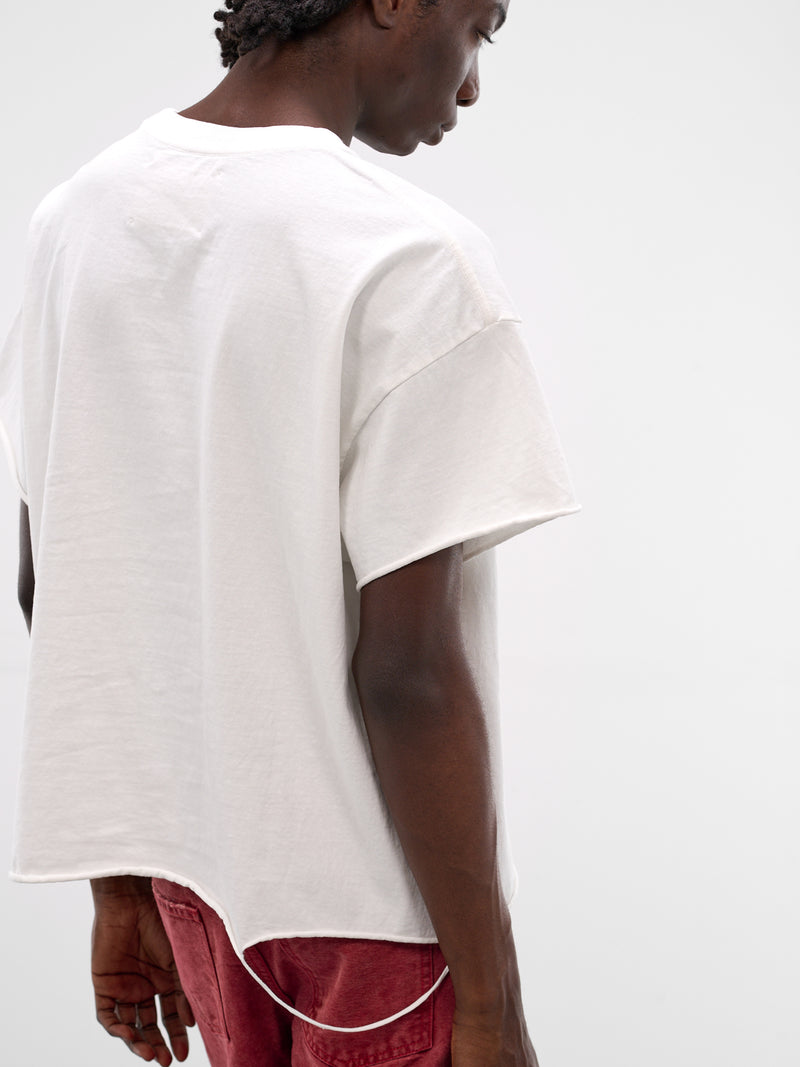 White Boxy Devil Band T-Shirt (TS06-VINTAGE-WHITE)