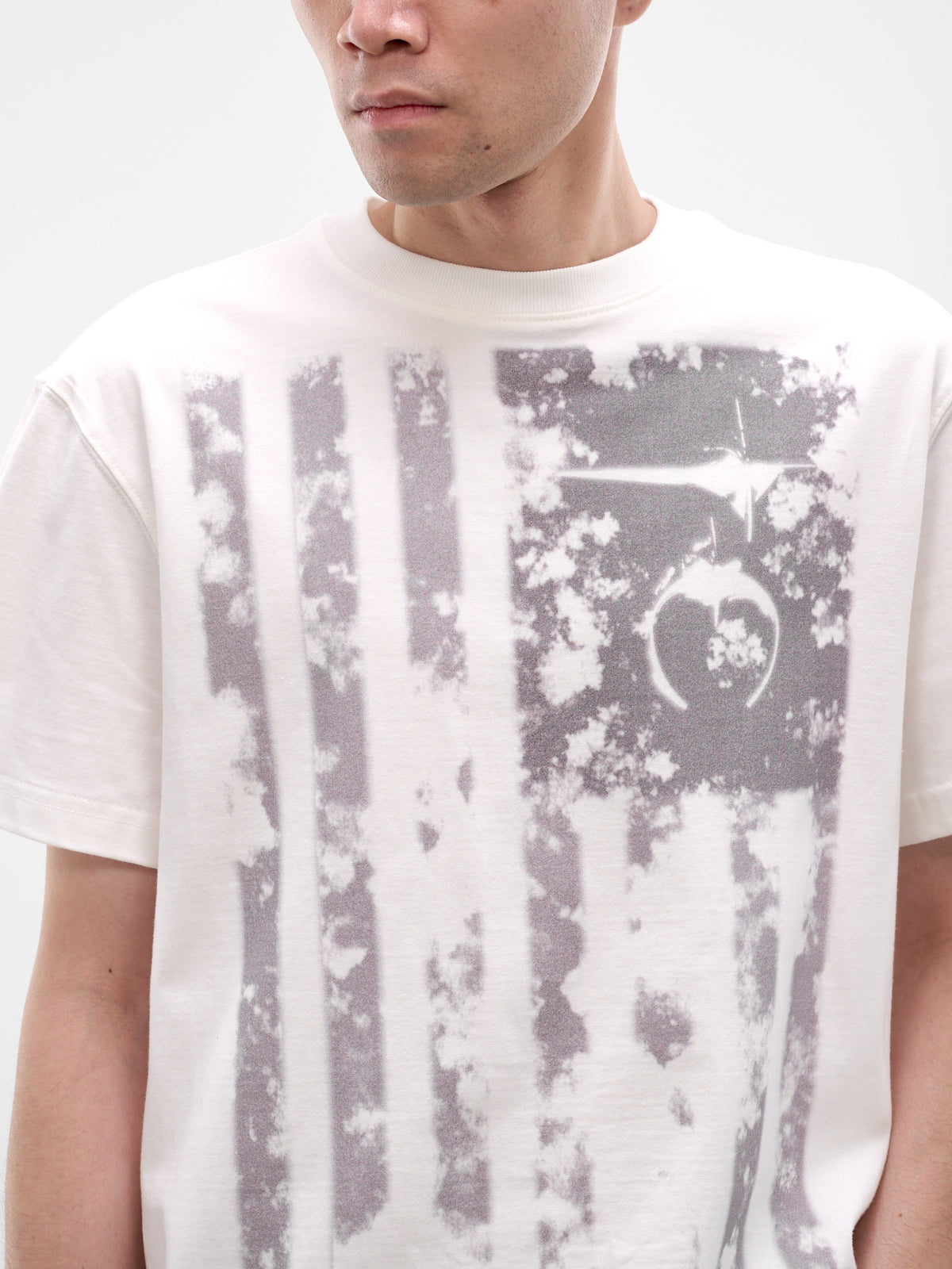 White Vintage Old Glory Tee (TS0701-WHITE)