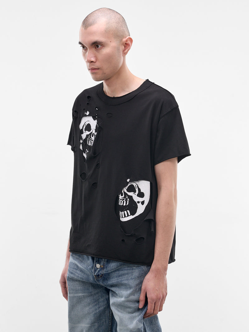 Dead Inside Double Layer Tee (TS0802-BLACK)