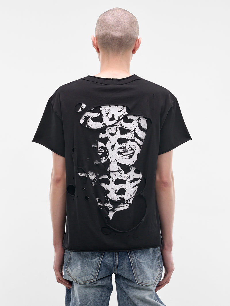 Dead Inside Double Layer Tee (TS0802-BLACK)