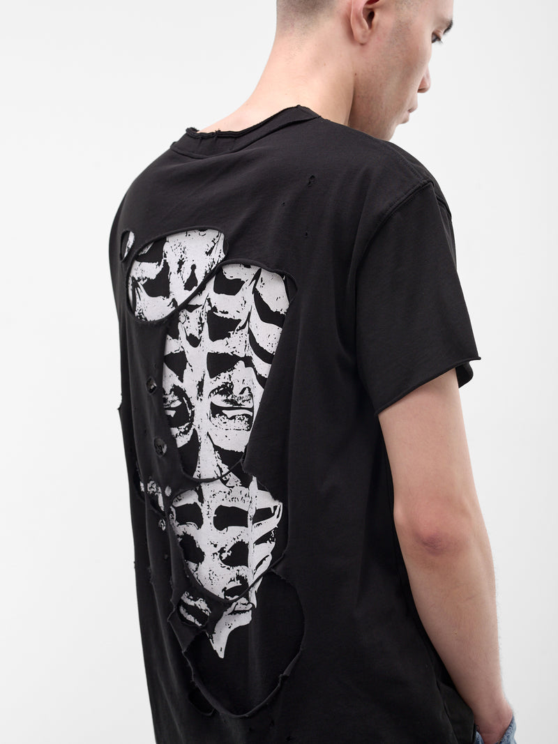 Dead Inside Double Layer Tee (TS0802-BLACK)
