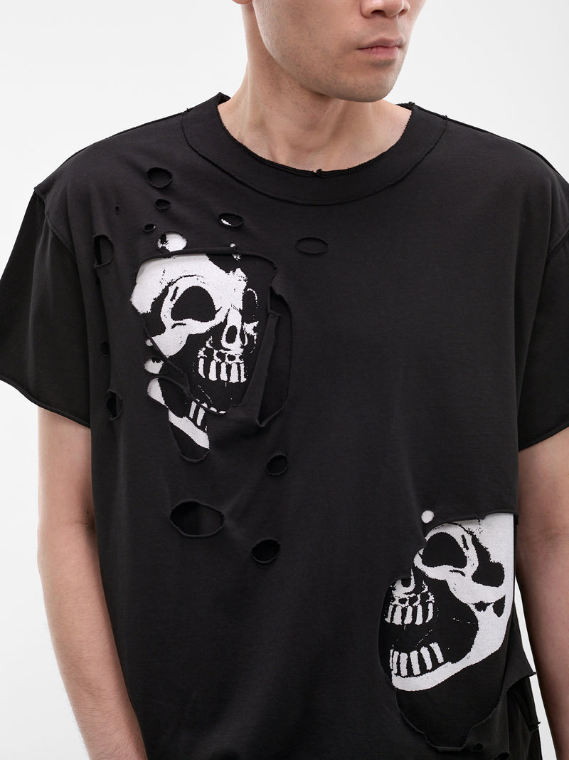 Dead Inside Double Layer Tee (TS0802-BLACK)
