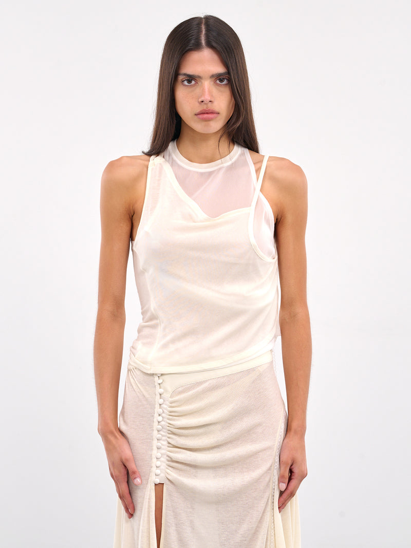 HYEIN SEO Layered Halter Top | H.Lorenzo - front