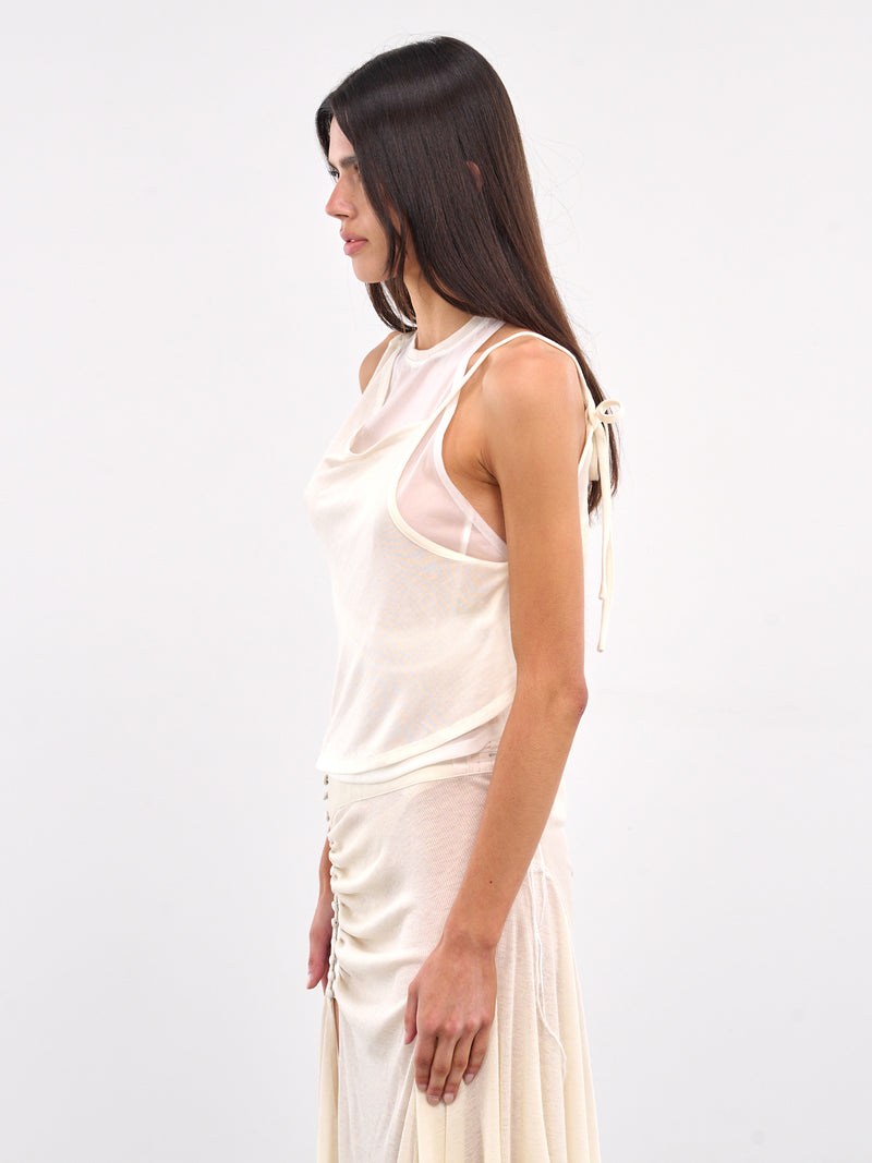 HYEIN SEO Layered Halter Top | H.Lorenzo - side