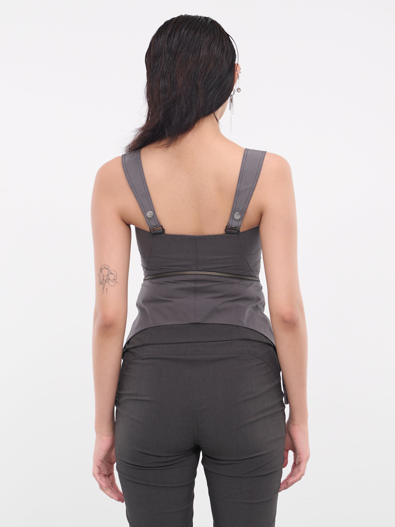 Zip Bustier (TS1CH-CHARCOAL)