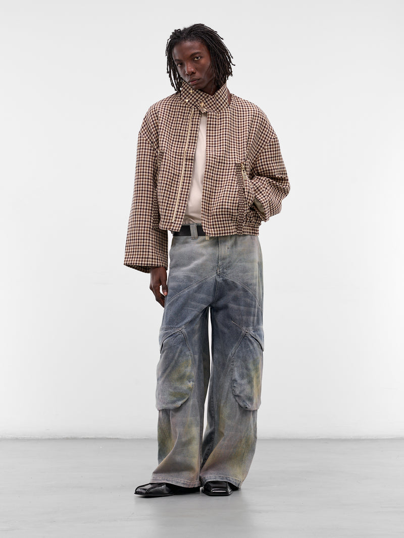 Felix Gradient Cotton Cargo Jeans (PT-07-MLB-MIRROR-LAKE-BLUE)